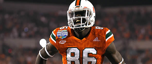 NFL draft profile: Miami (Fla.) TE David Njoku, a young, freakish