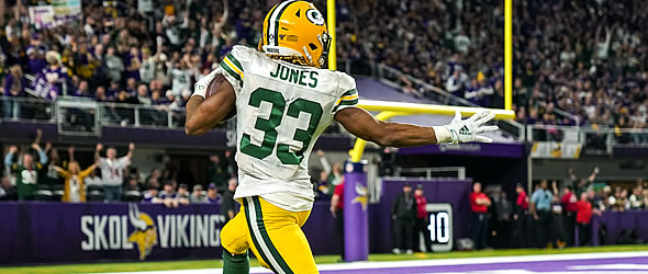 aaron jones fantasy 2022