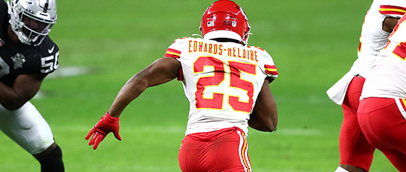 Chiefs likely without RB Edwards-Helaire again vs Broncos