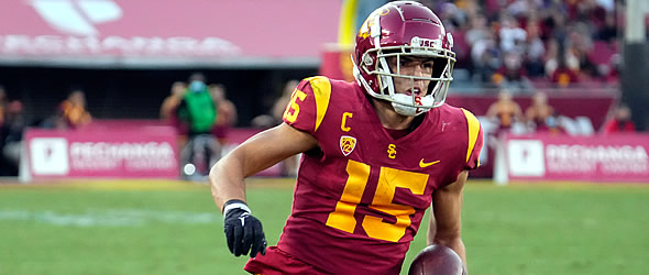 NFL draft fantasy football projections: Drake London leads crop of WRs