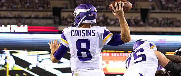 The stat that shows why Kirk Cousins is worse in prime-time games