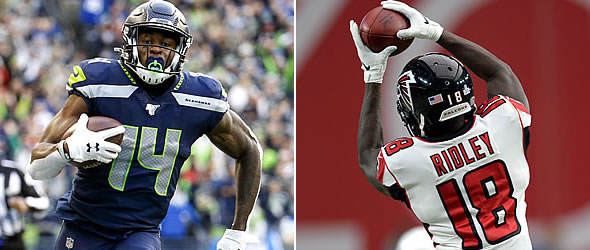 Tale of the Tape: DK Metcalf or Calvin Ridley?