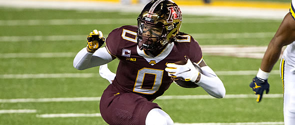 Rashod Bateman, WR, Minnesota - NFL Draft Player Profile